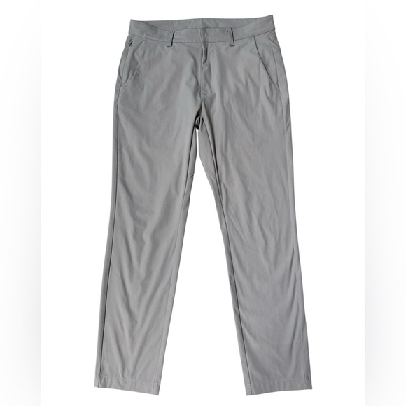 Fabletics Men’s The Don Trouser Classic Fit Pants in Brutalist Khaki Size 31x30 - Picture 2 of 7